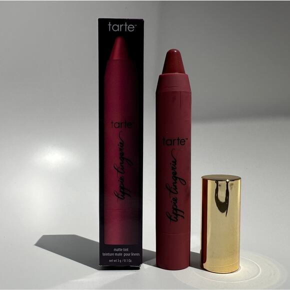 Tarte Lippie Lingerie Envy Matte Lipsurgence Tint Lipstick BNIB 3g 0.1 oz Rare - Picture 2 of 10